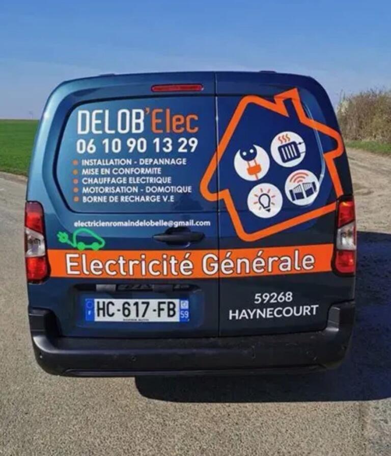 Romain Delobelle – Électricien DELOB'Elec